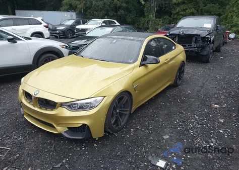 2016 BMW M4 from USA, damaged, VIN WBS3R9C56GK336841
